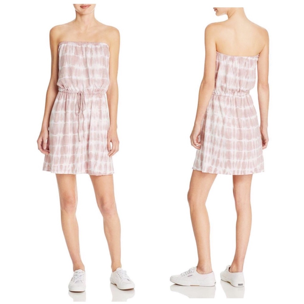Soft Joie Strapless Tie-Dye Dress